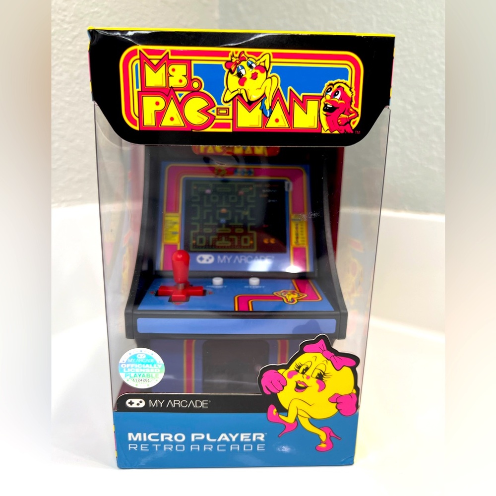 Ms Pac-Man Micro Arcade Player - Picture 1 of 9